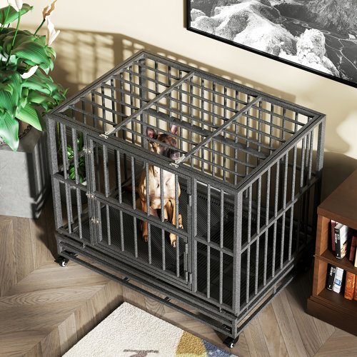 Tucker Murphy Pet™ Heavy Duty Extra Large Indestructible Dog Crate